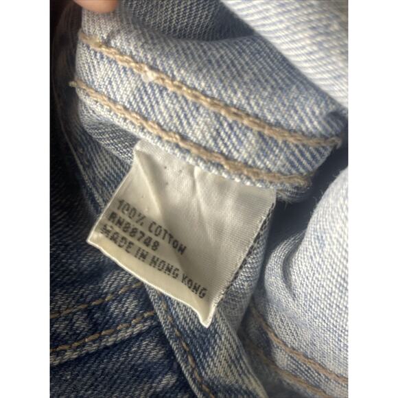 Territory Ahead Vintage Denim Blue Jean Jacket Women's Size‎ XP - Picture 4 of 7